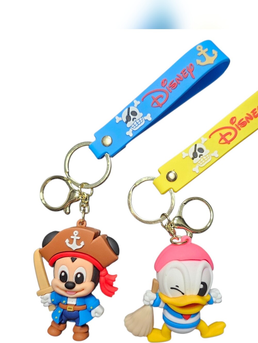 Disney (Pick 1)  Pirate Mickey Mouse Or Sailor Donald Duck Keychain - NWOT